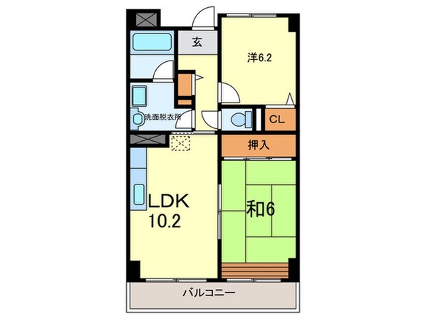 ケレスの物件間取画像